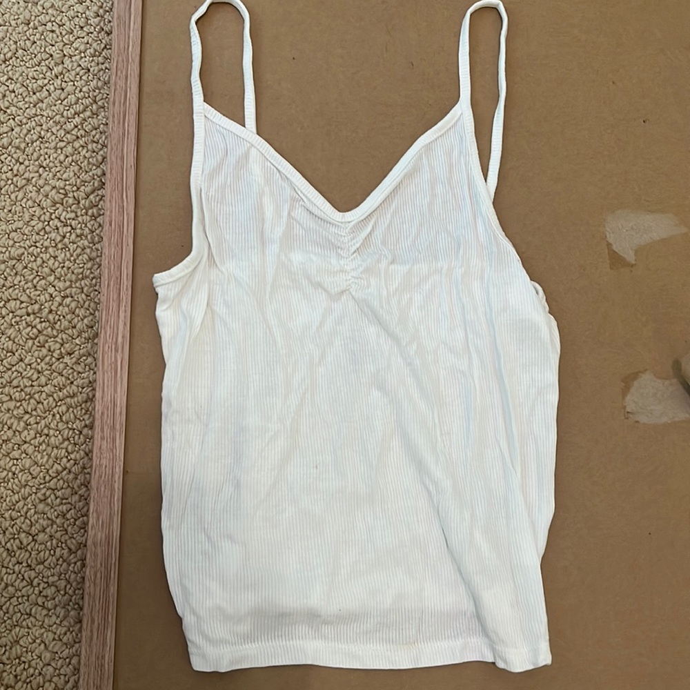 White American Eagle Tank Top
